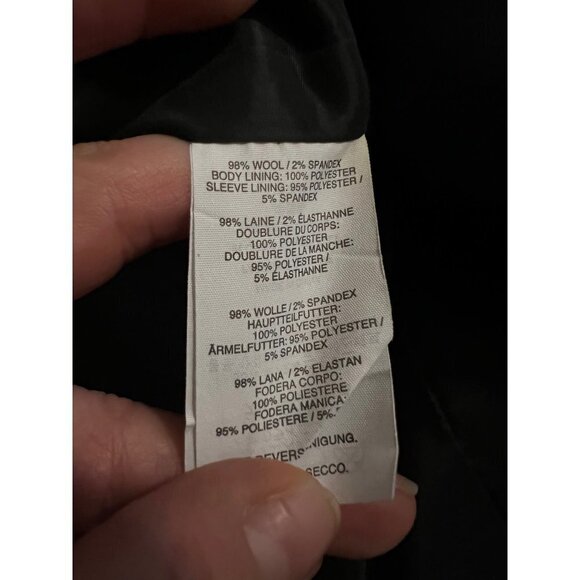 J. Crew | Regent Blazer‎ Wool Gray Size 4 - Picture 6 of 7